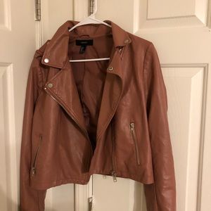 Leather jacket Forever 21